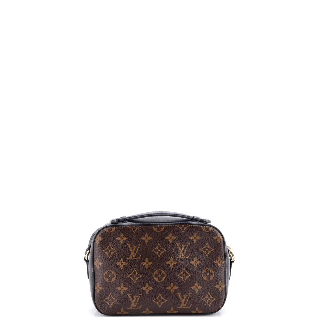Saintonge Handbag Monogram Canvas with Leather