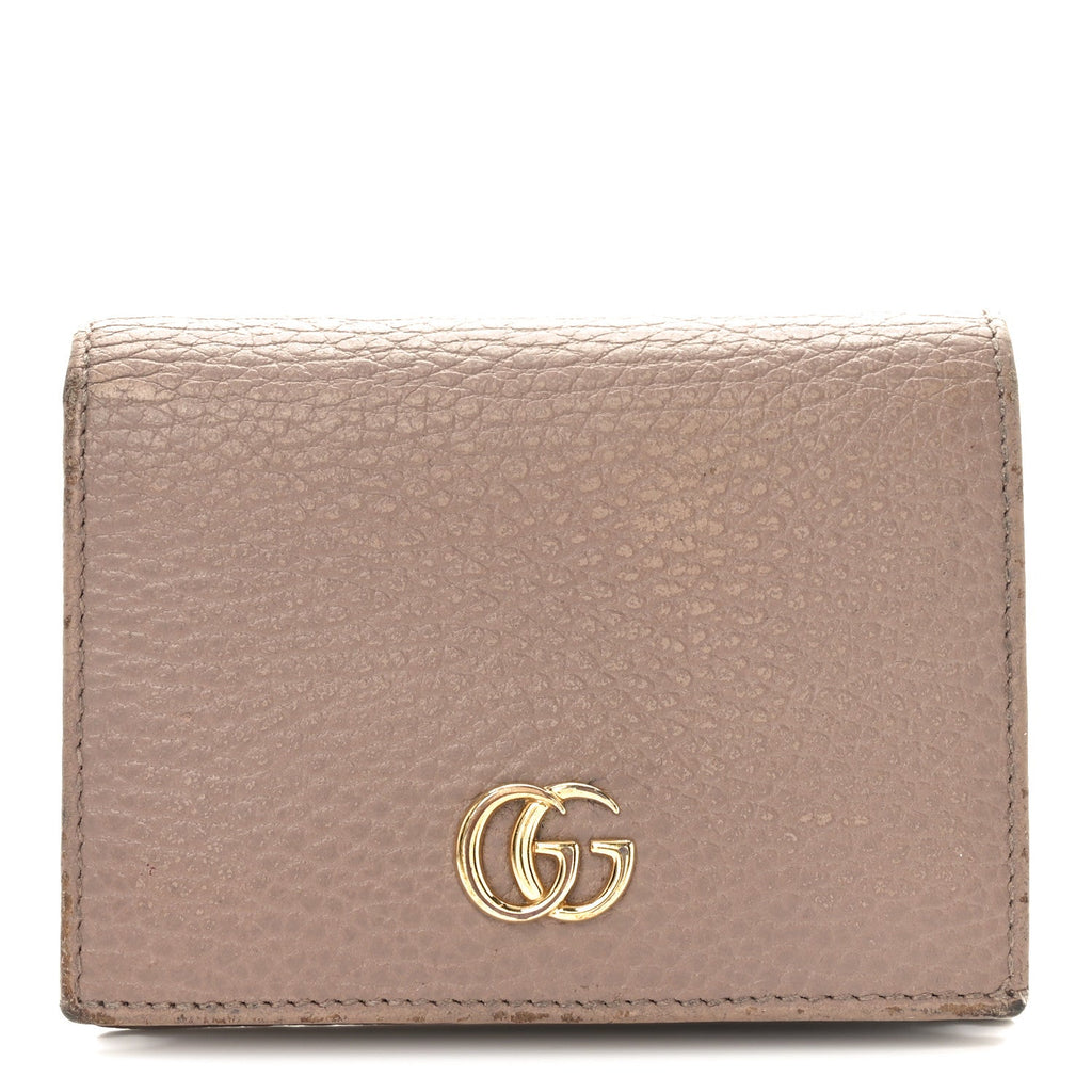Dollar Calfskin GG Marmont  Case Box Porcelain Rose