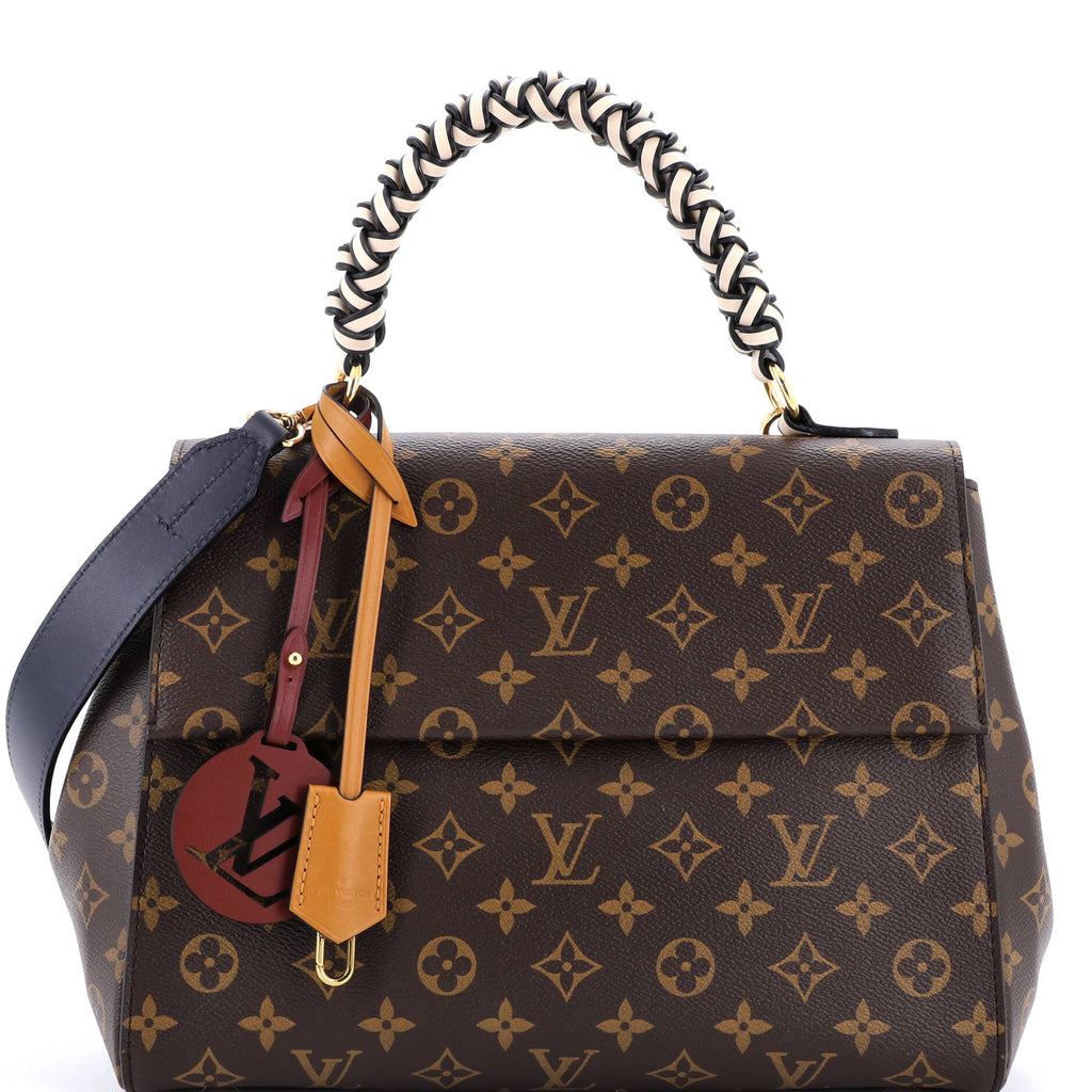 Braided Handle Cluny Bag Monogram Canvas MM