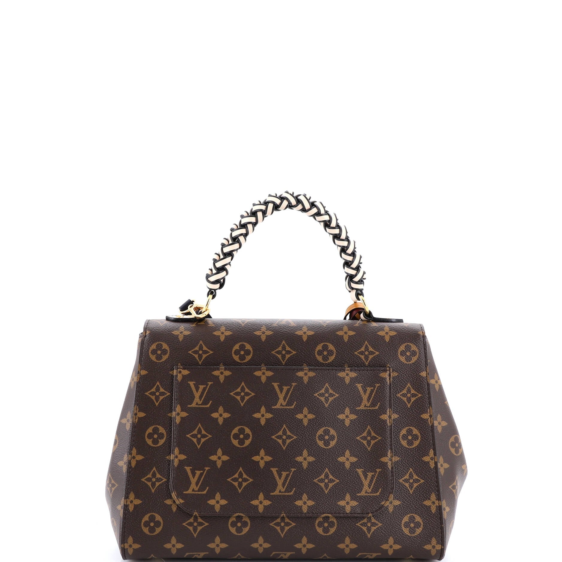 Braided Handle Cluny Bag Monogram Canvas MM