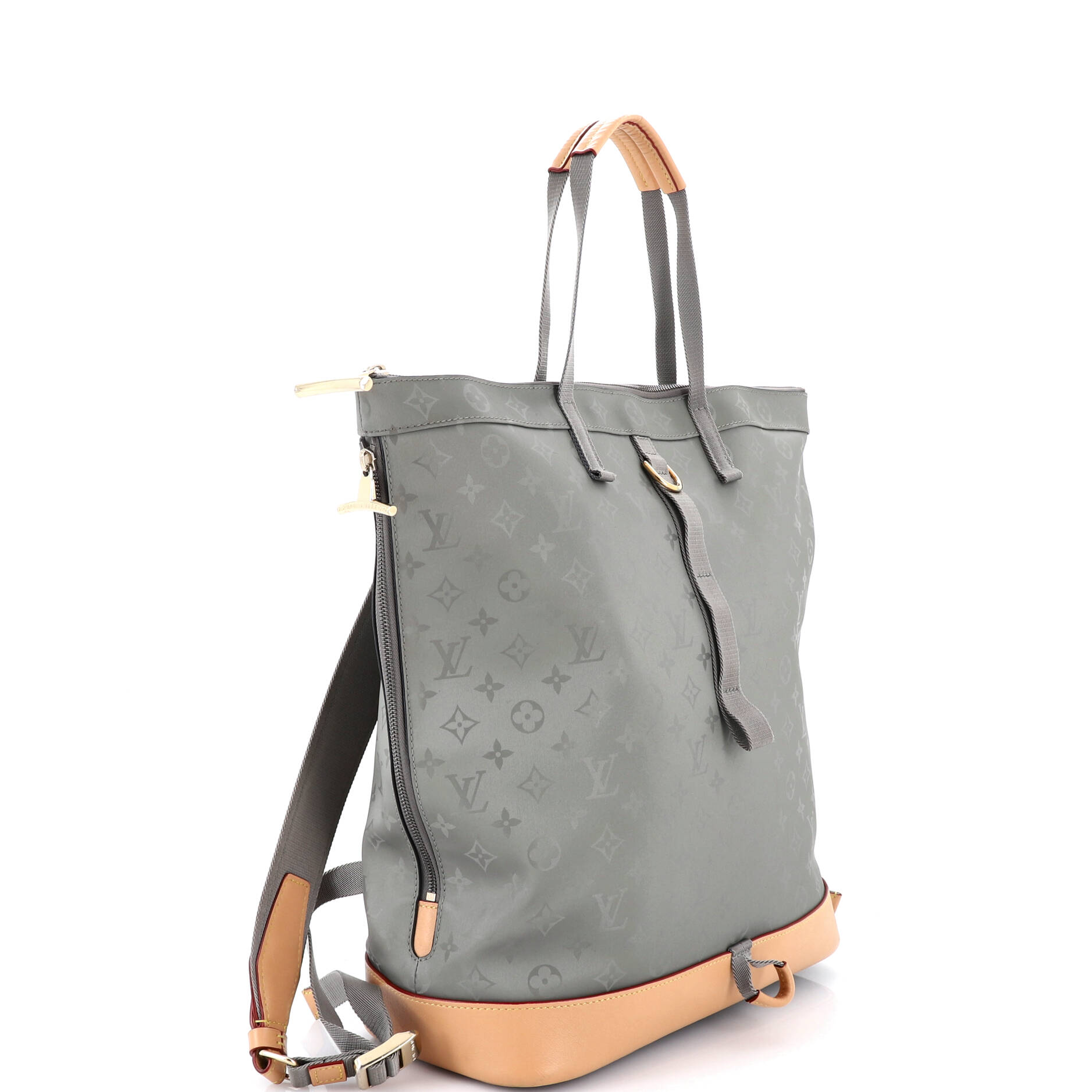 Zipped Tote Limited Edition Titanium Monogram Canvas