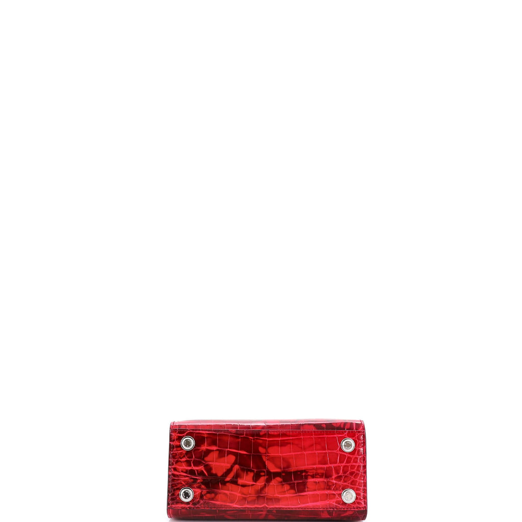 City Steamer Handbag Crocodile Mini