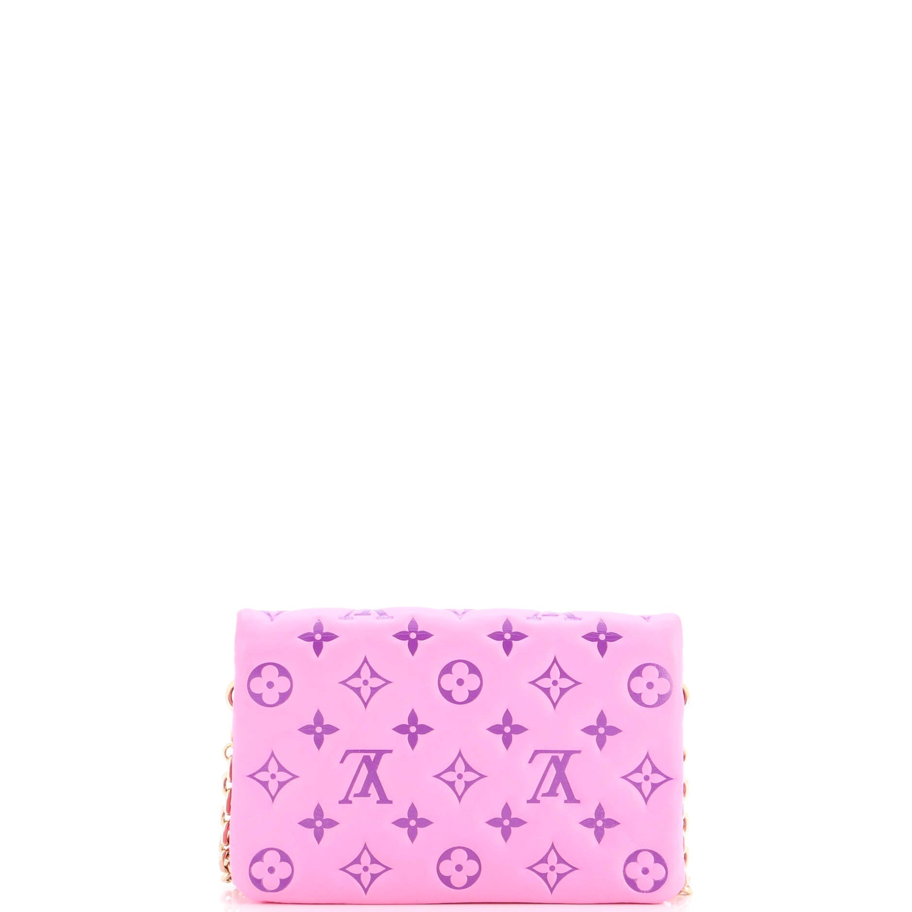 Coussin Pochette Monogram Embossed Lambskin