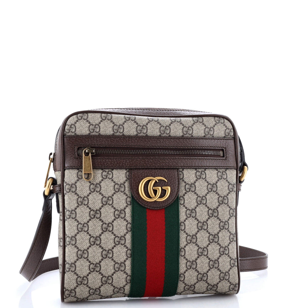 Ophidia Messenger Bag GG Coated Canvas Small