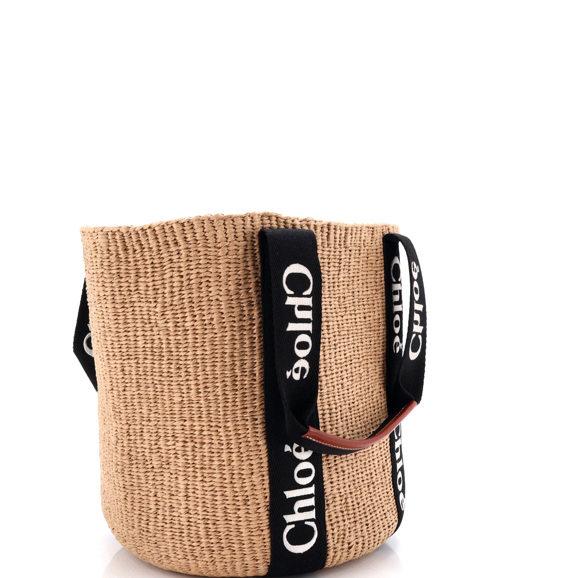 x Mifuko Woody Tote Raffia Large