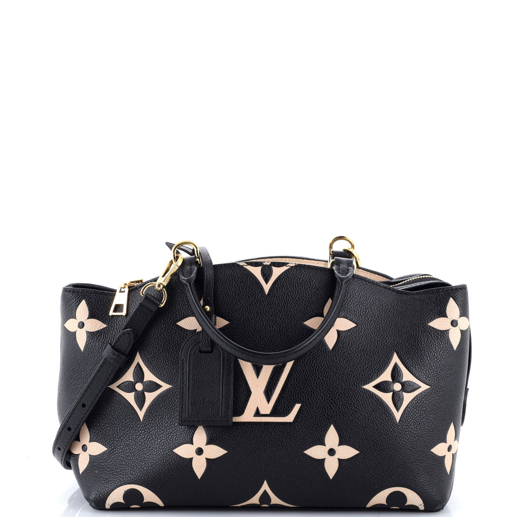 Petit Palais Handbag Bicolor Monogram Empreinte Giant