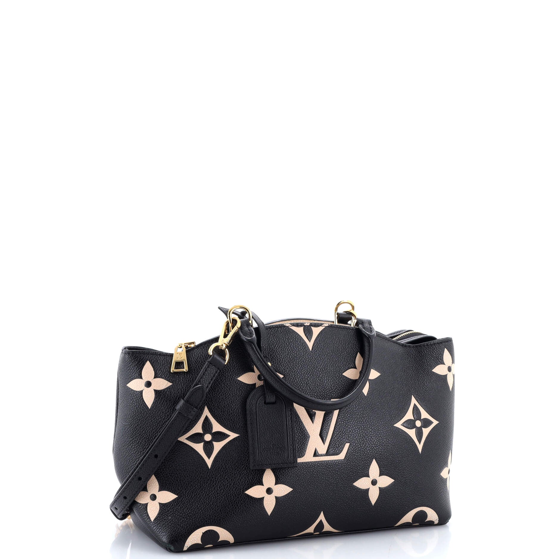 Petit Palais Handbag Bicolor Monogram Empreinte Giant