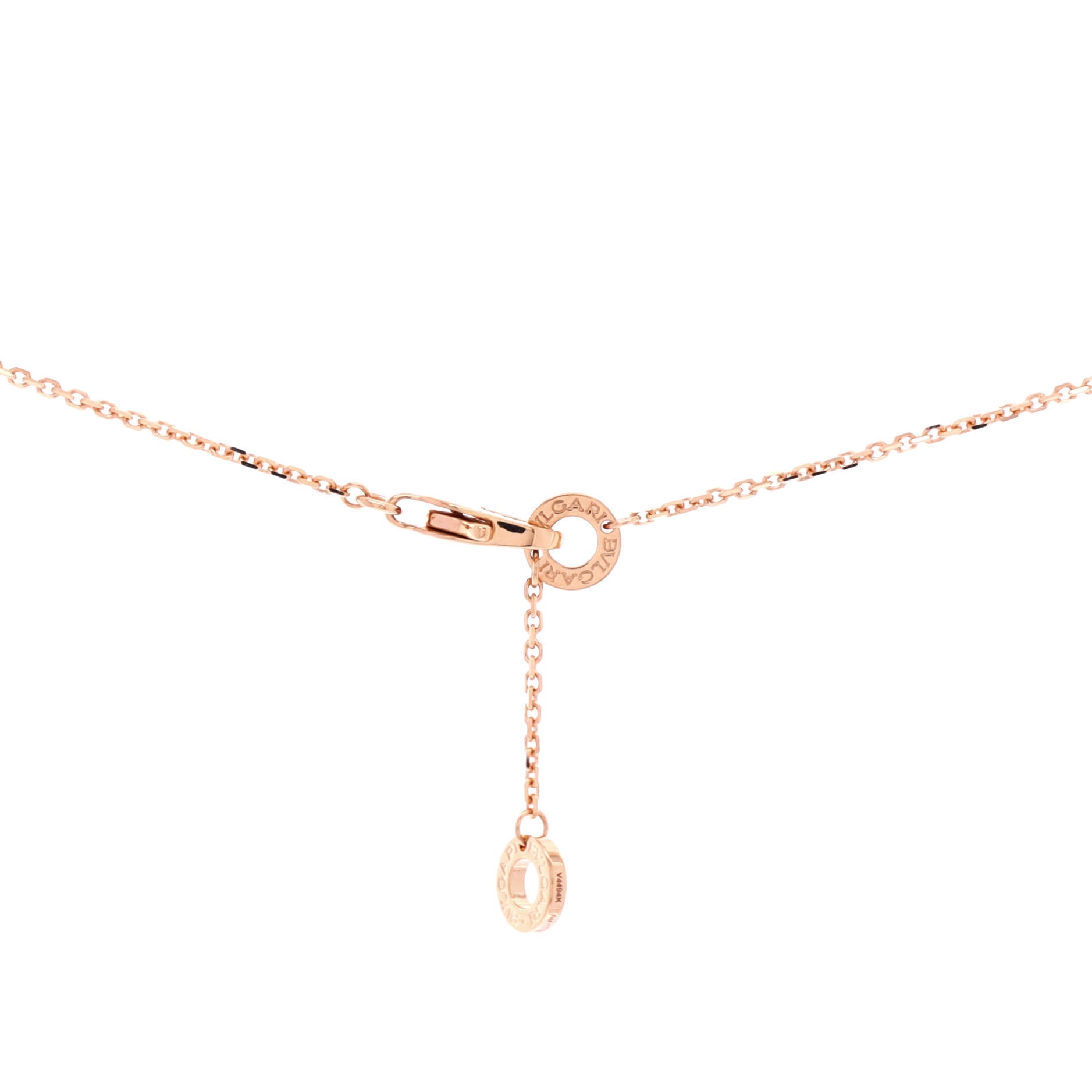 Divas' Dream Pendant Necklace 18K Rose Gold with Carnelian and Diamonds Large