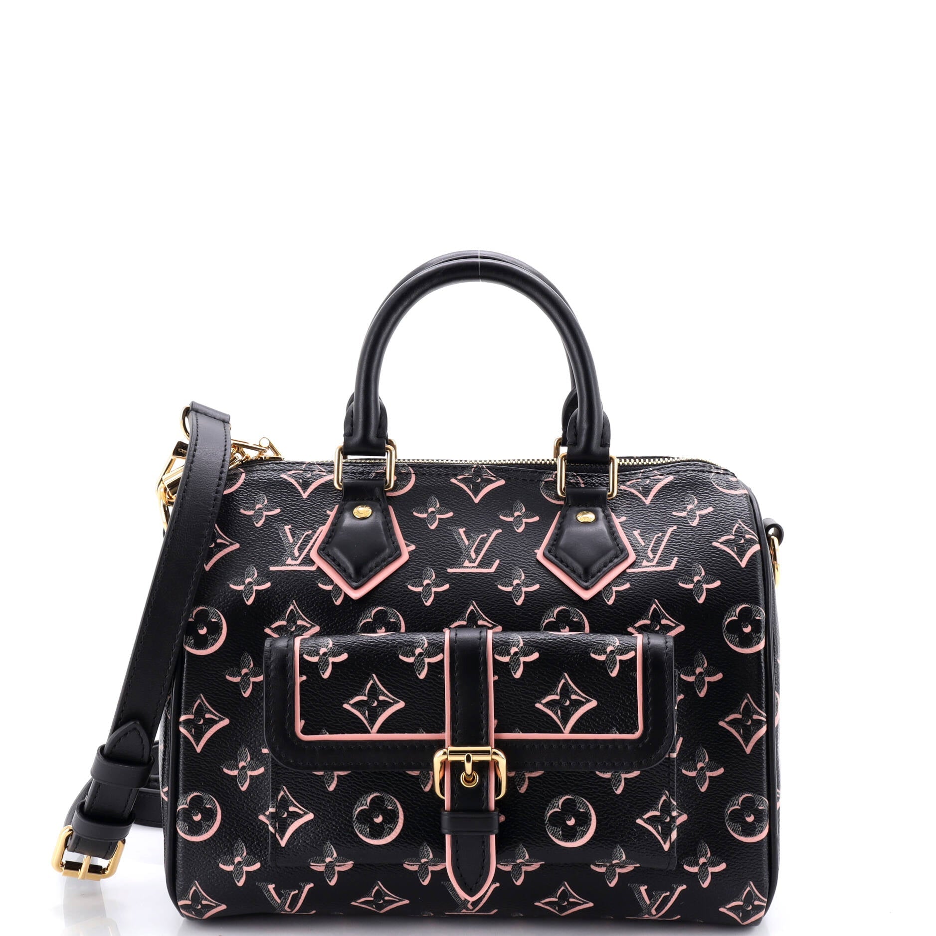 Speedy Bandouliere Bag Fall for You Monogram Canvas 25