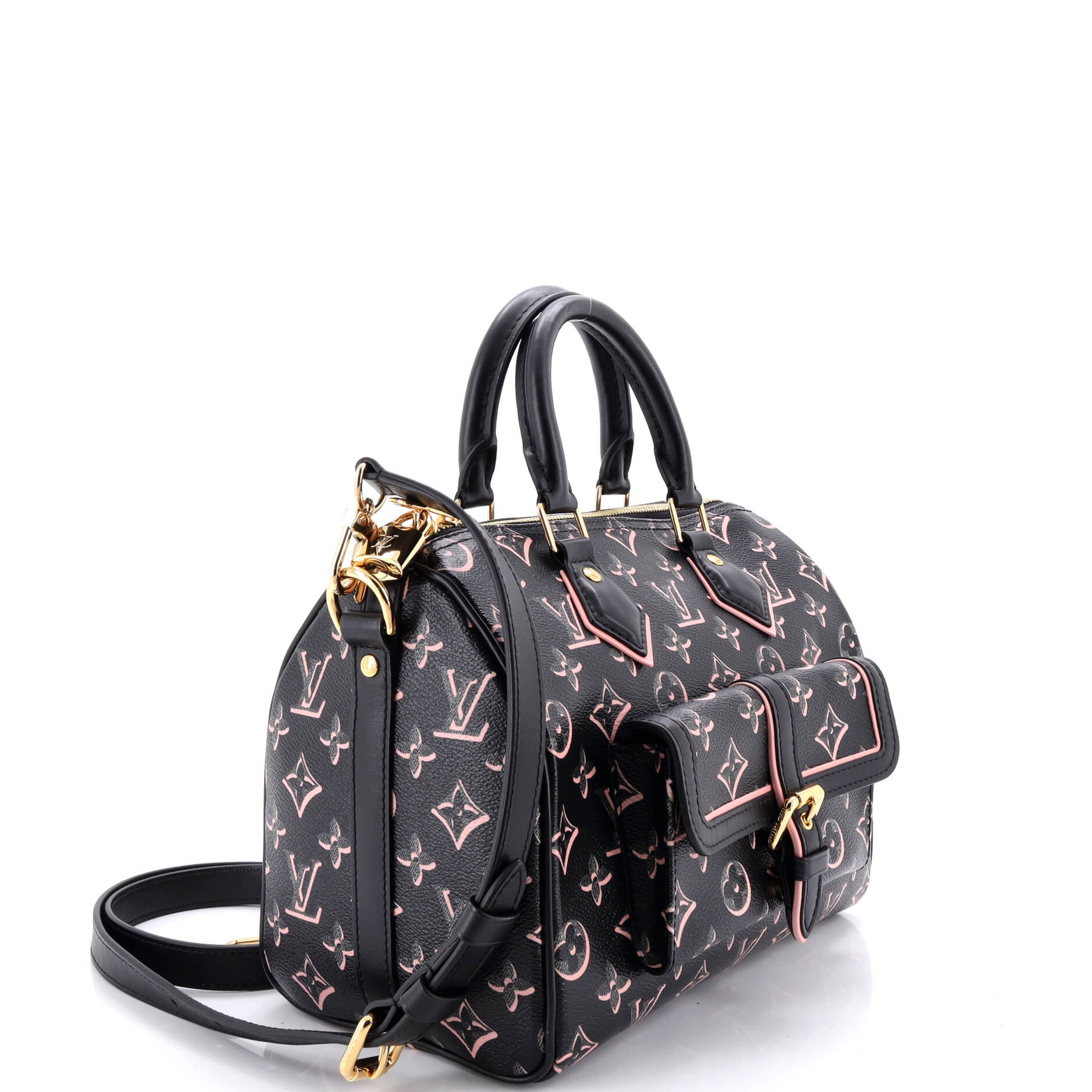 Speedy Bandouliere Bag Fall for You Monogram Canvas 25