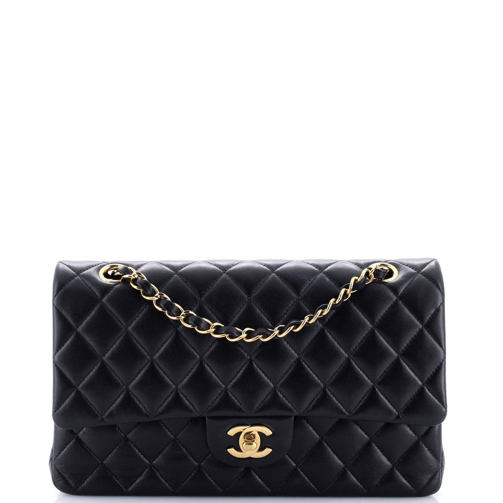 Classic Double Flap Bag Quilted Lambskin Medium