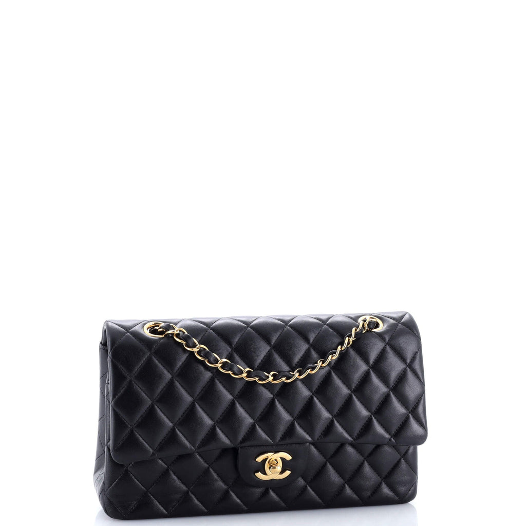 Classic Double Flap Bag Quilted Lambskin Medium