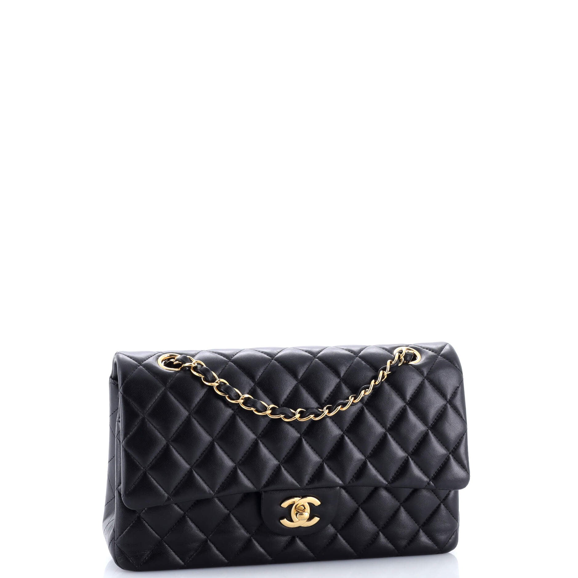 Classic Double Flap Bag Quilted Lambskin Medium