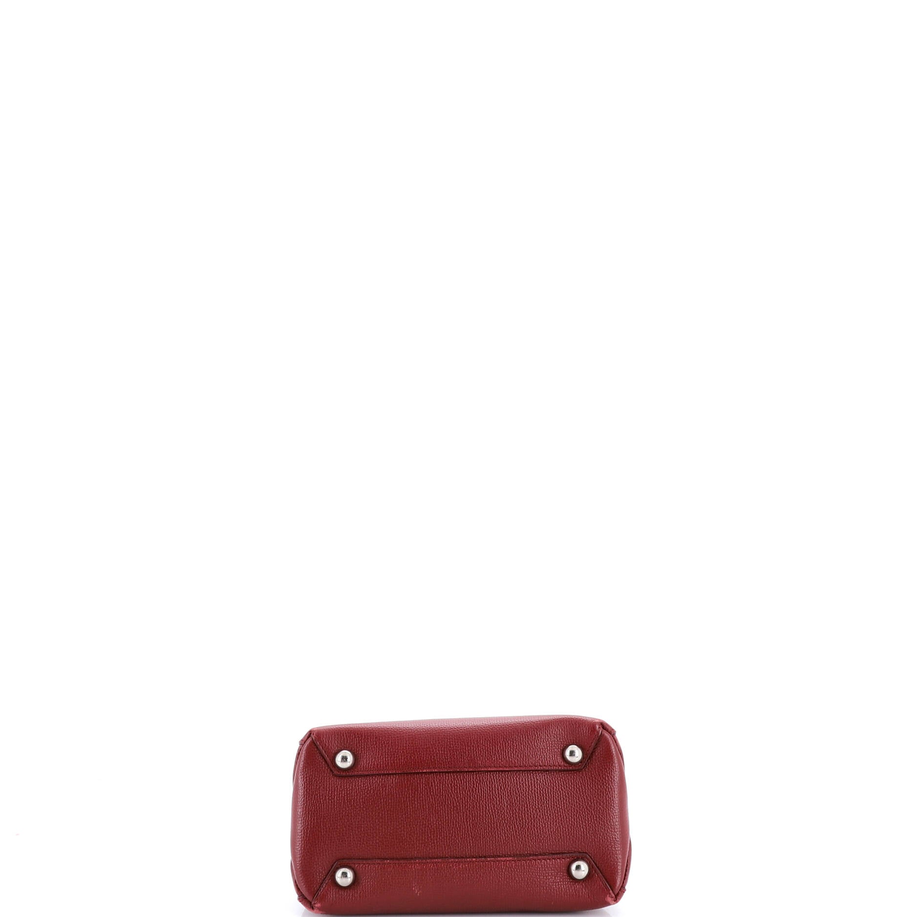 Banner NM Tote Leather with House Check Canvas Small