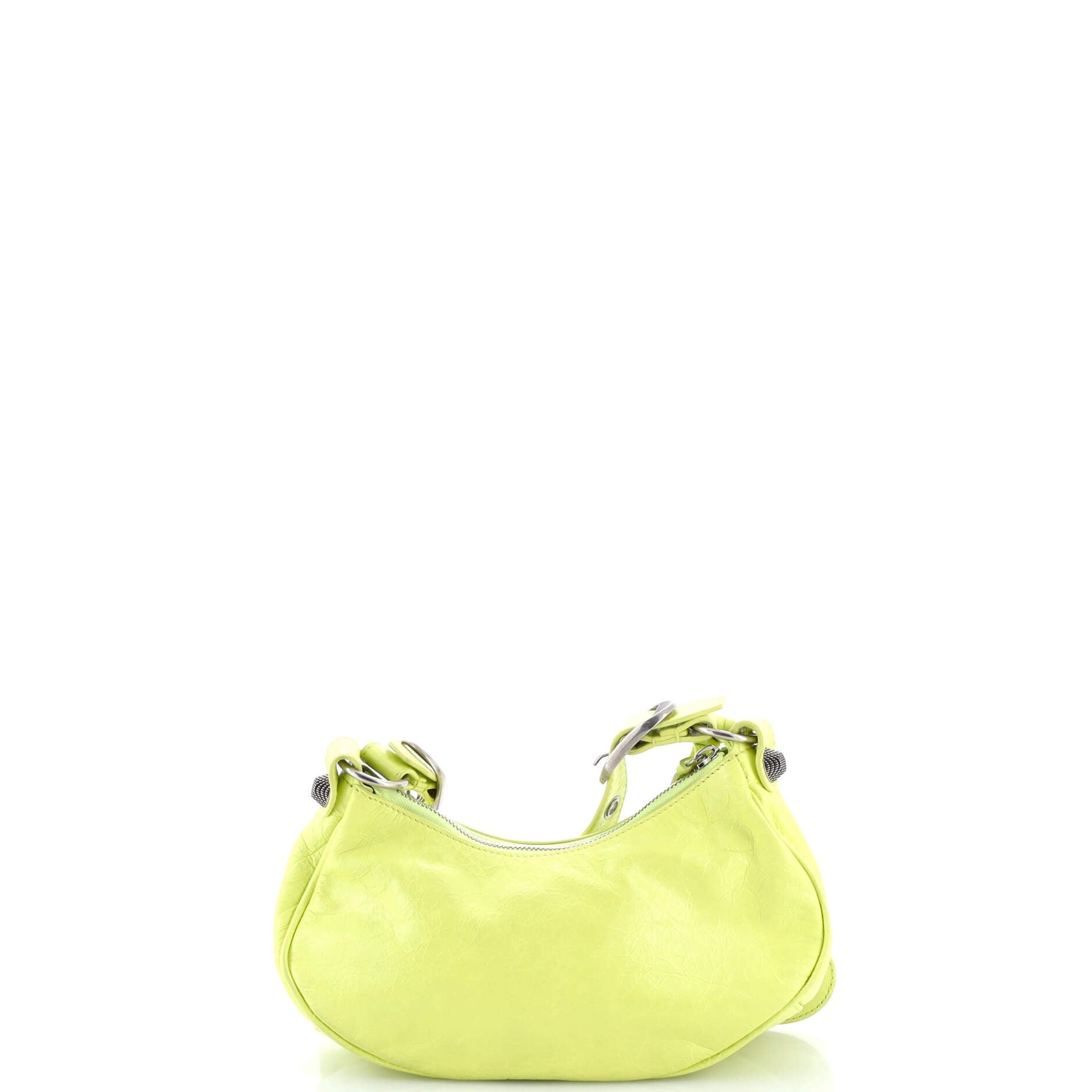 Le Cagole Giant Studs Shoulder Bag Leather XS