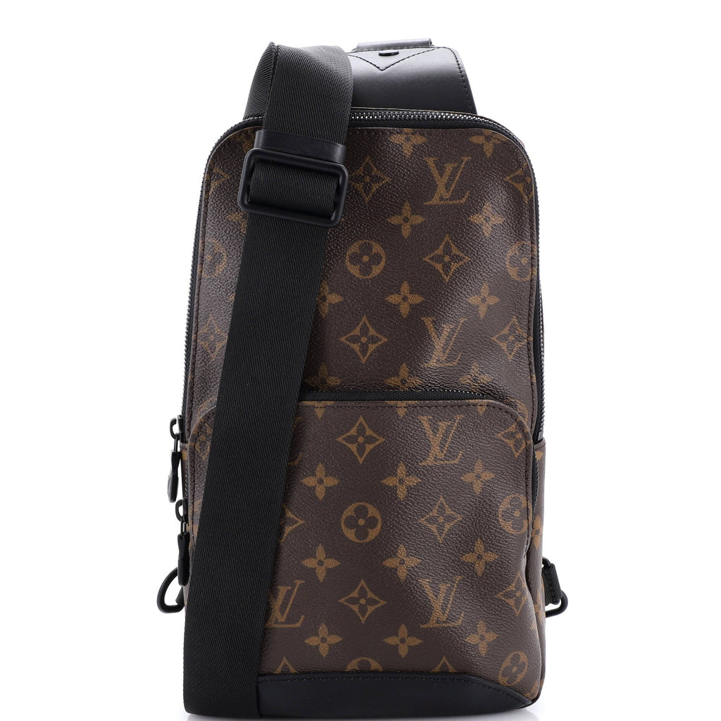 Avenue Sling Bag Macassar Monogram Canvas