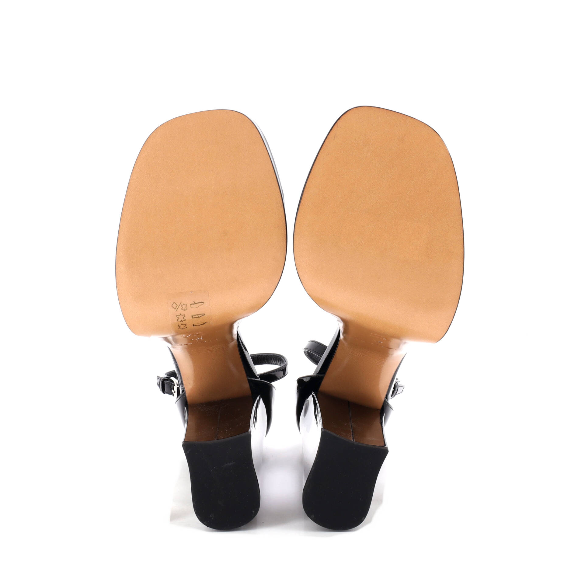 Women's Fame Platform Sandals Patent