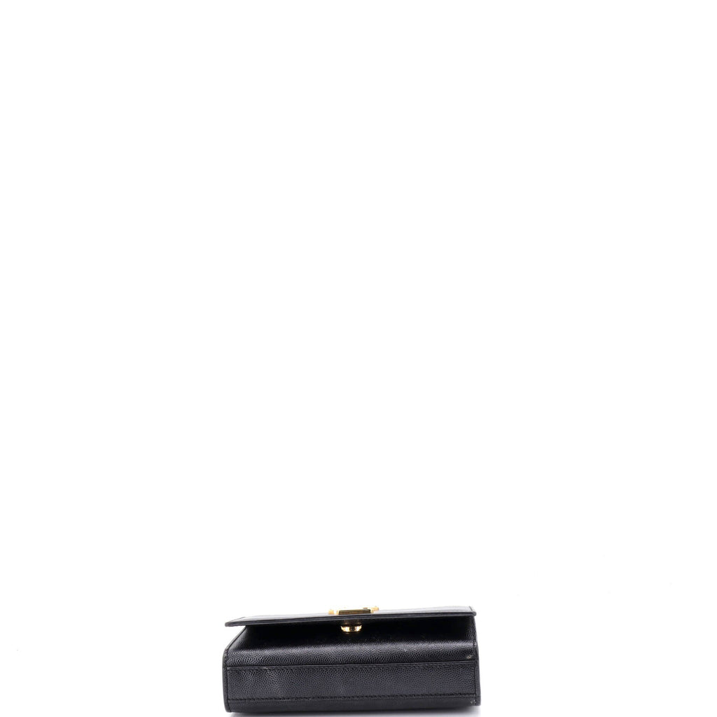 Classic Monogram Crossbody Bag Grainy Leather Small