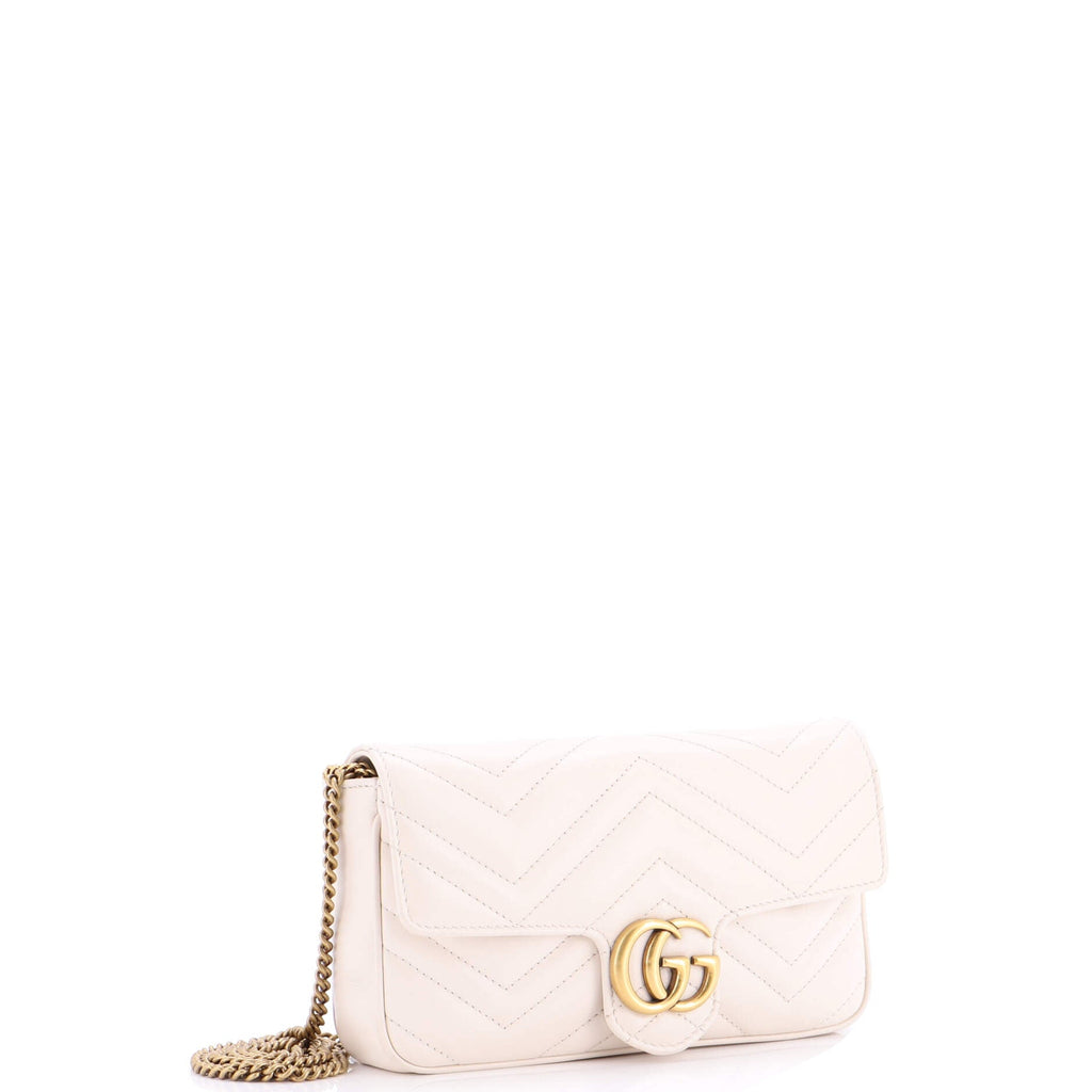 GG Marmont Wallet on Chain Matelasse Leather Mini
