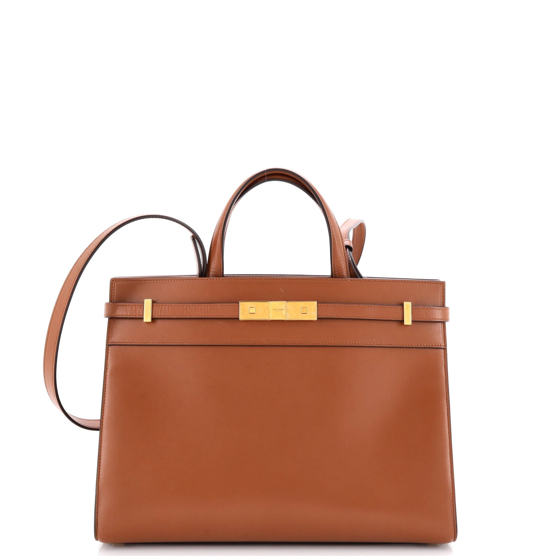 Manhattan Tote Leather Small