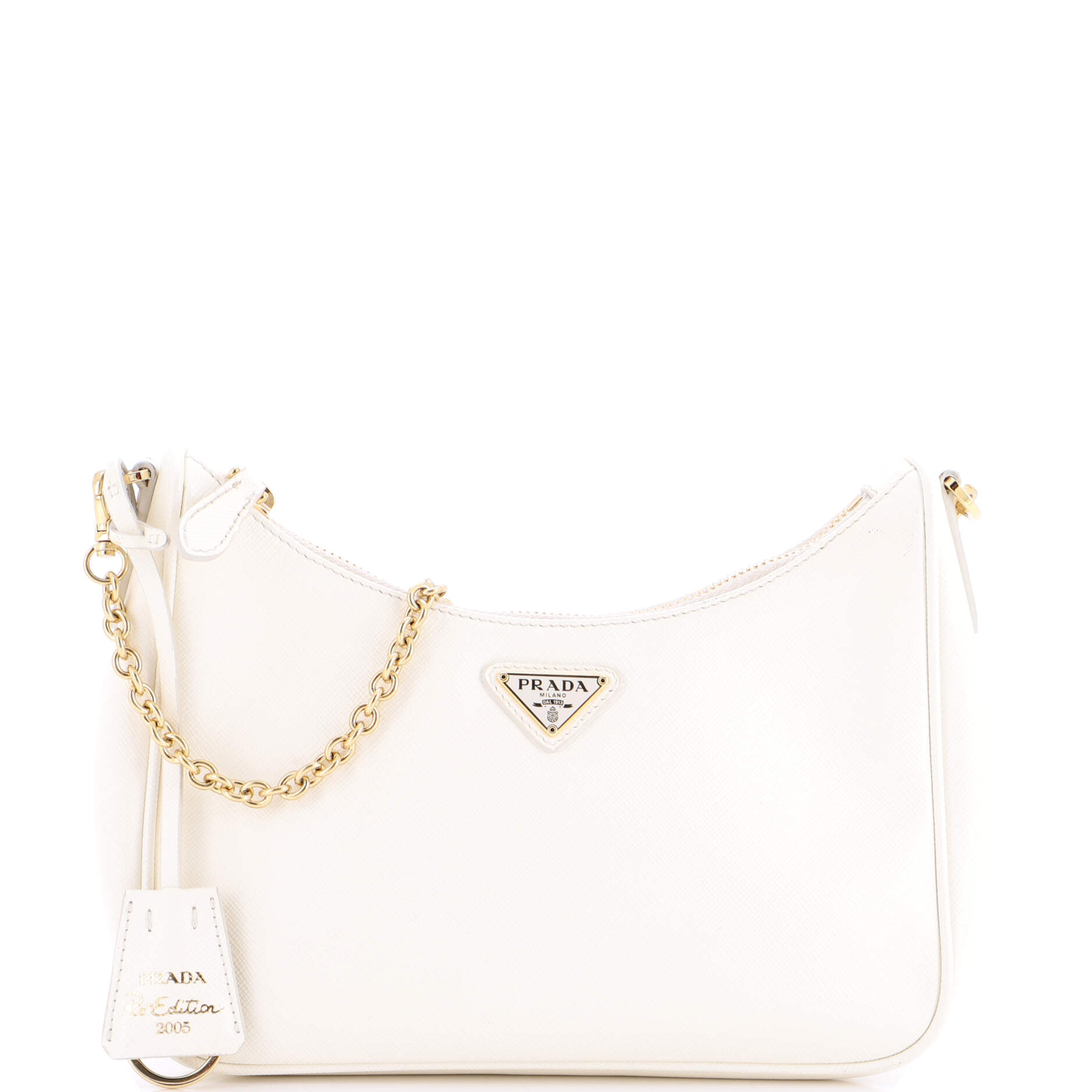 Re-Edition 2005 Shoulder Bag Saffiano Leather Small