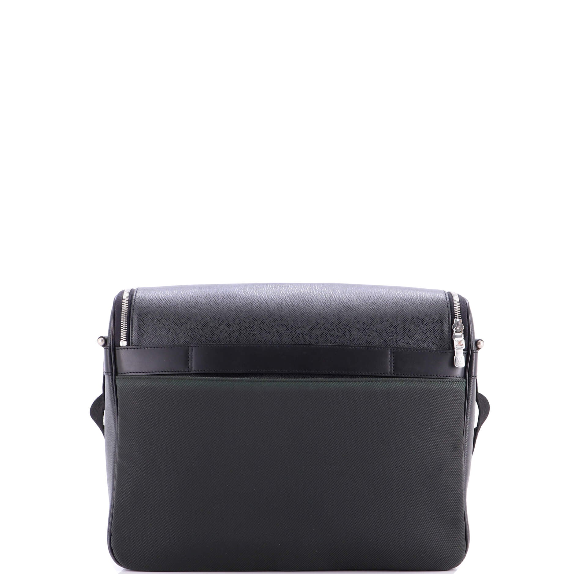 Taimyr Messenger Bag Taiga Leather and Canvas