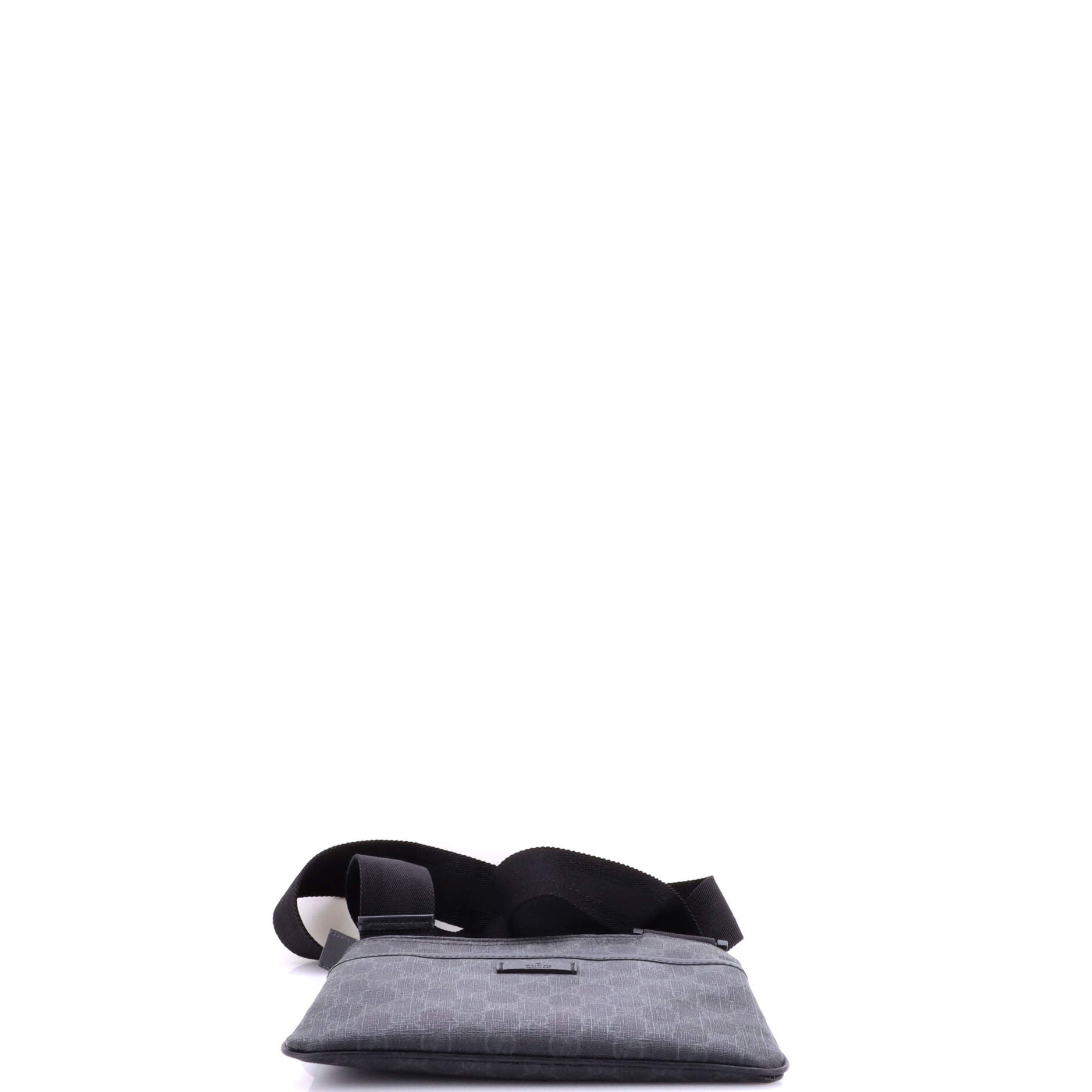 Flat Messenger Bag GG Coated Canvas Small