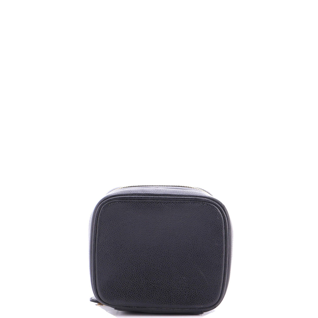Vintage Timeless Cosmetic Case Caviar Tall