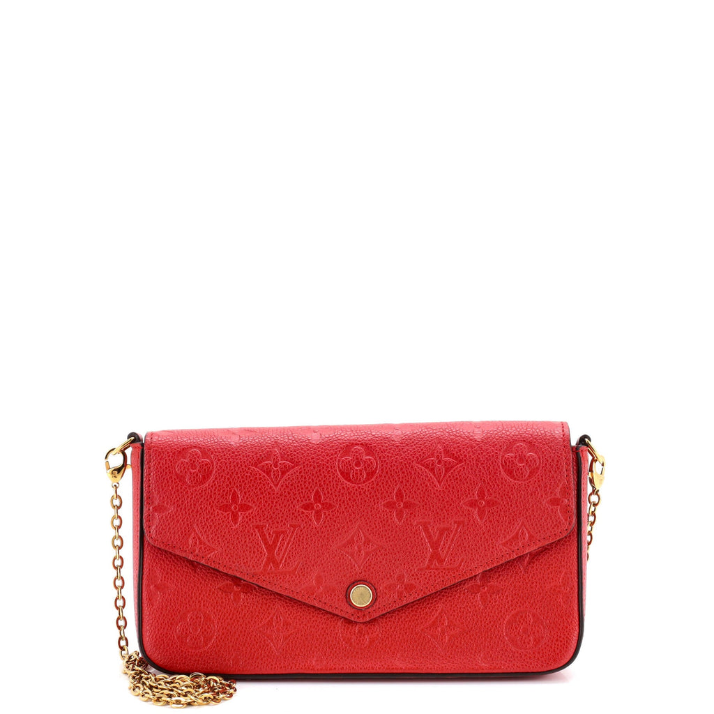 Felicie Pochette Monogram Empreinte Leather