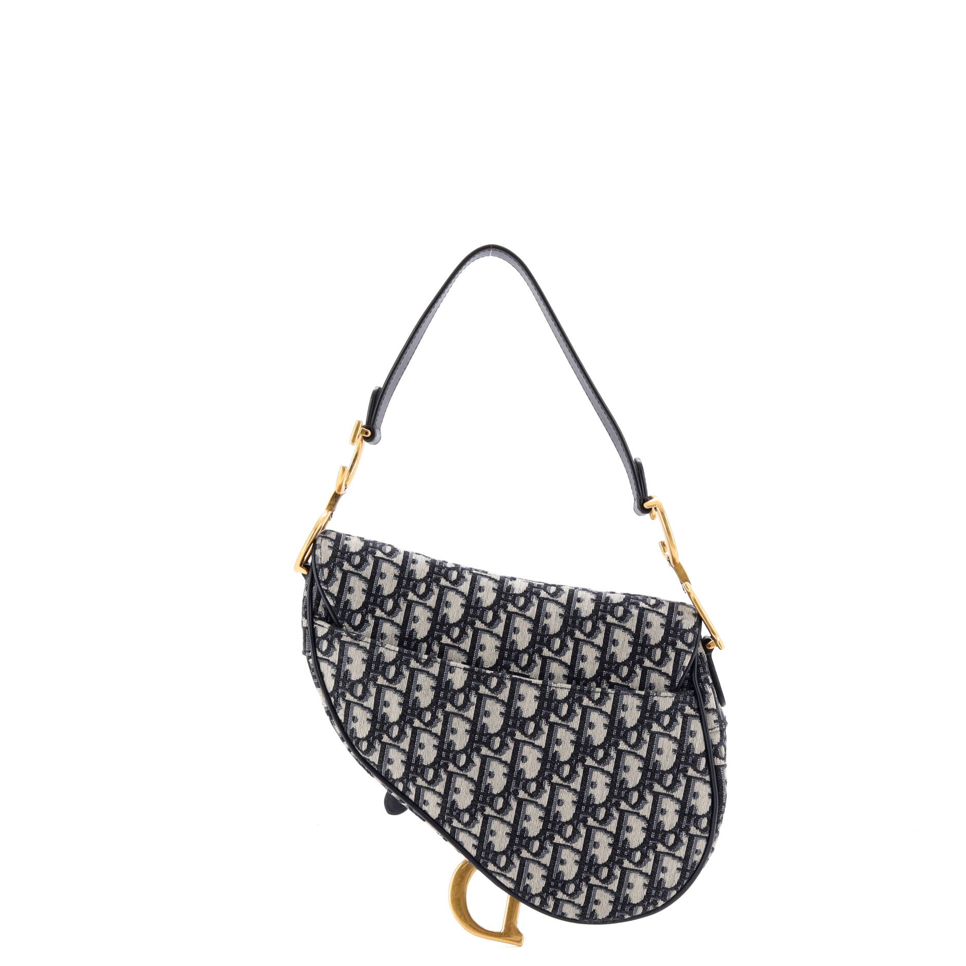 Saddle Handbag Oblique Canvas Medium
