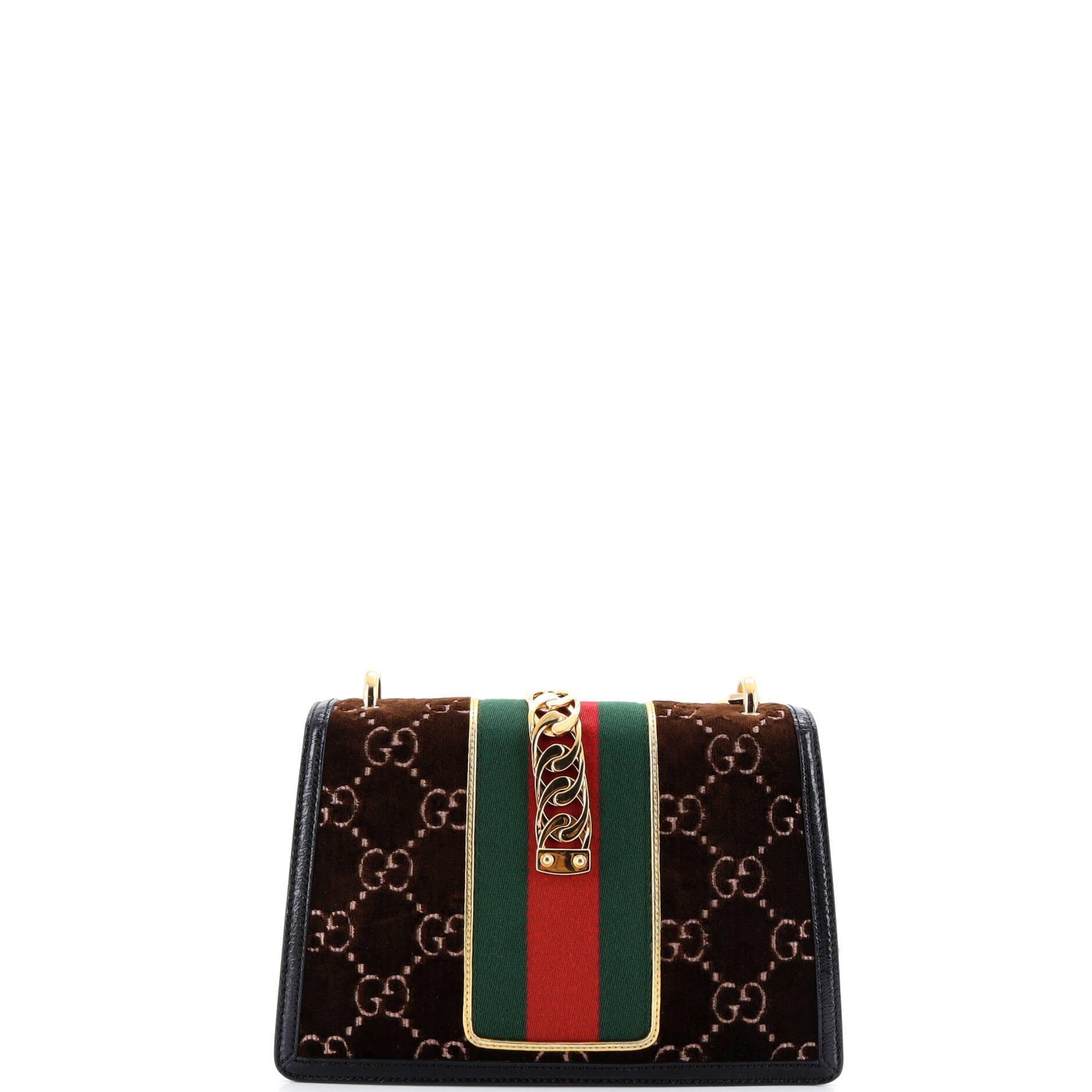Sylvie Shoulder Bag GG Velvet Small