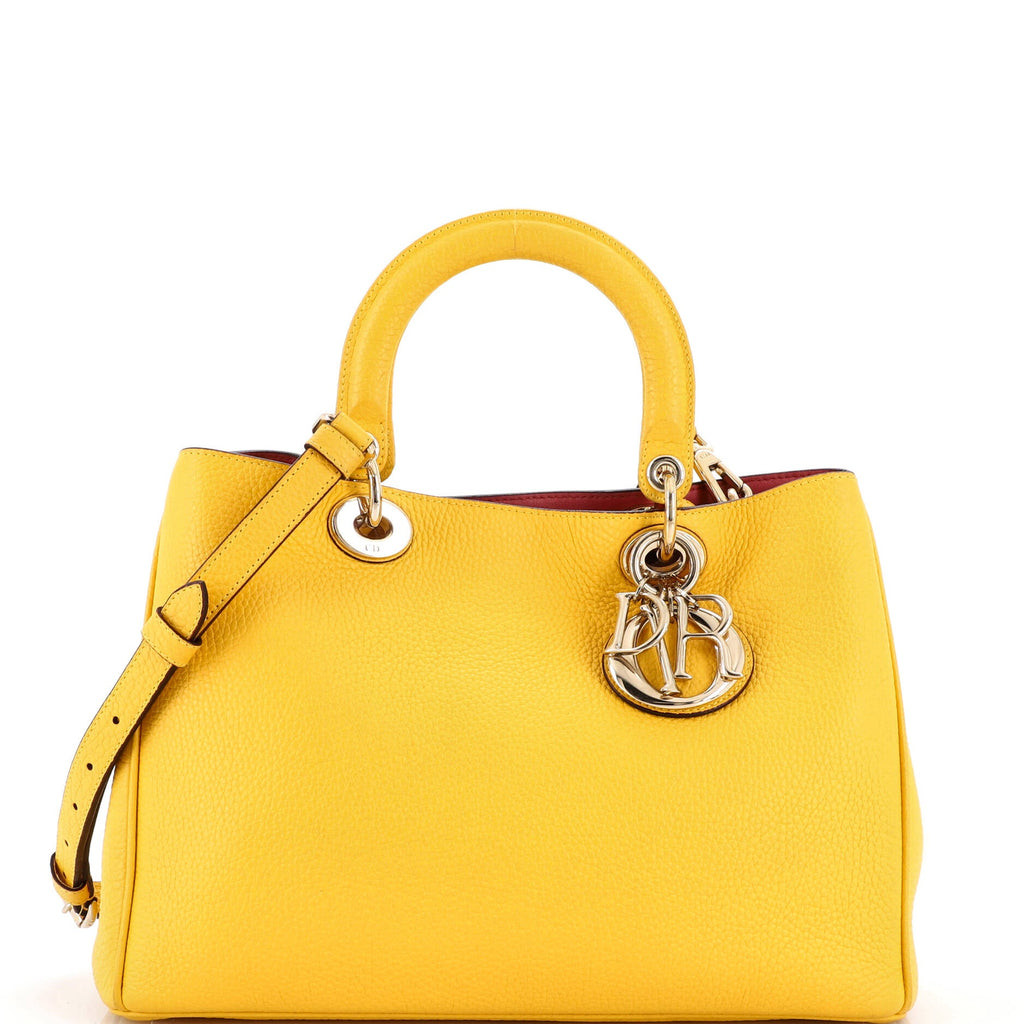 Diorissimo Tote Pebbled Leather Medium