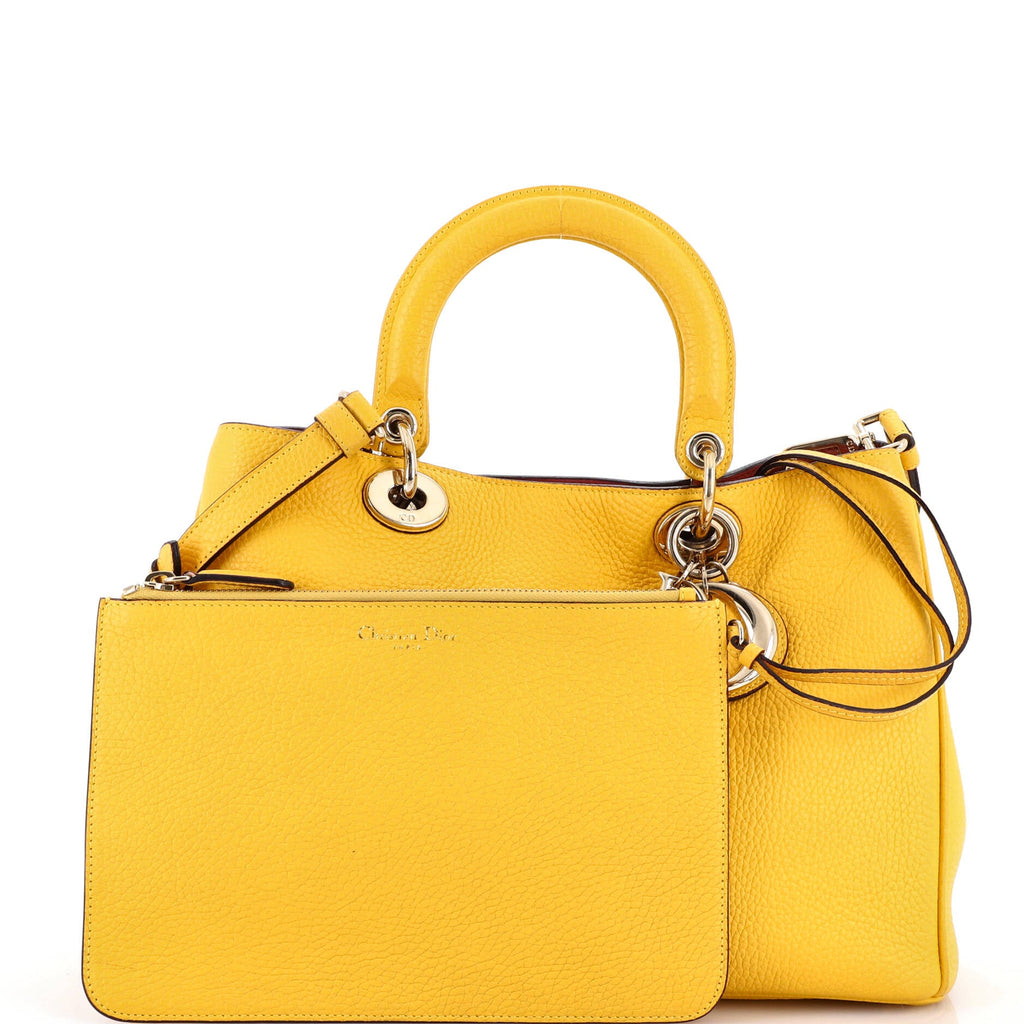 Diorissimo Tote Pebbled Leather Medium