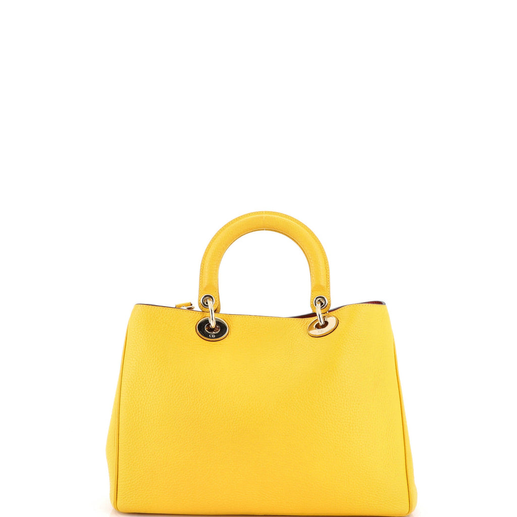 Diorissimo Tote Pebbled Leather Medium