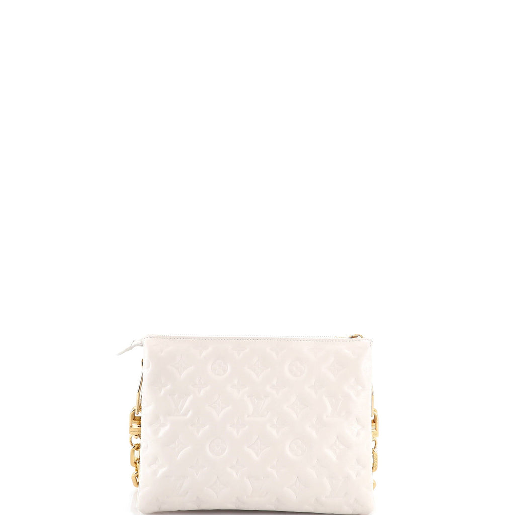Coussin Bag Monogram Embossed Lambskin PM