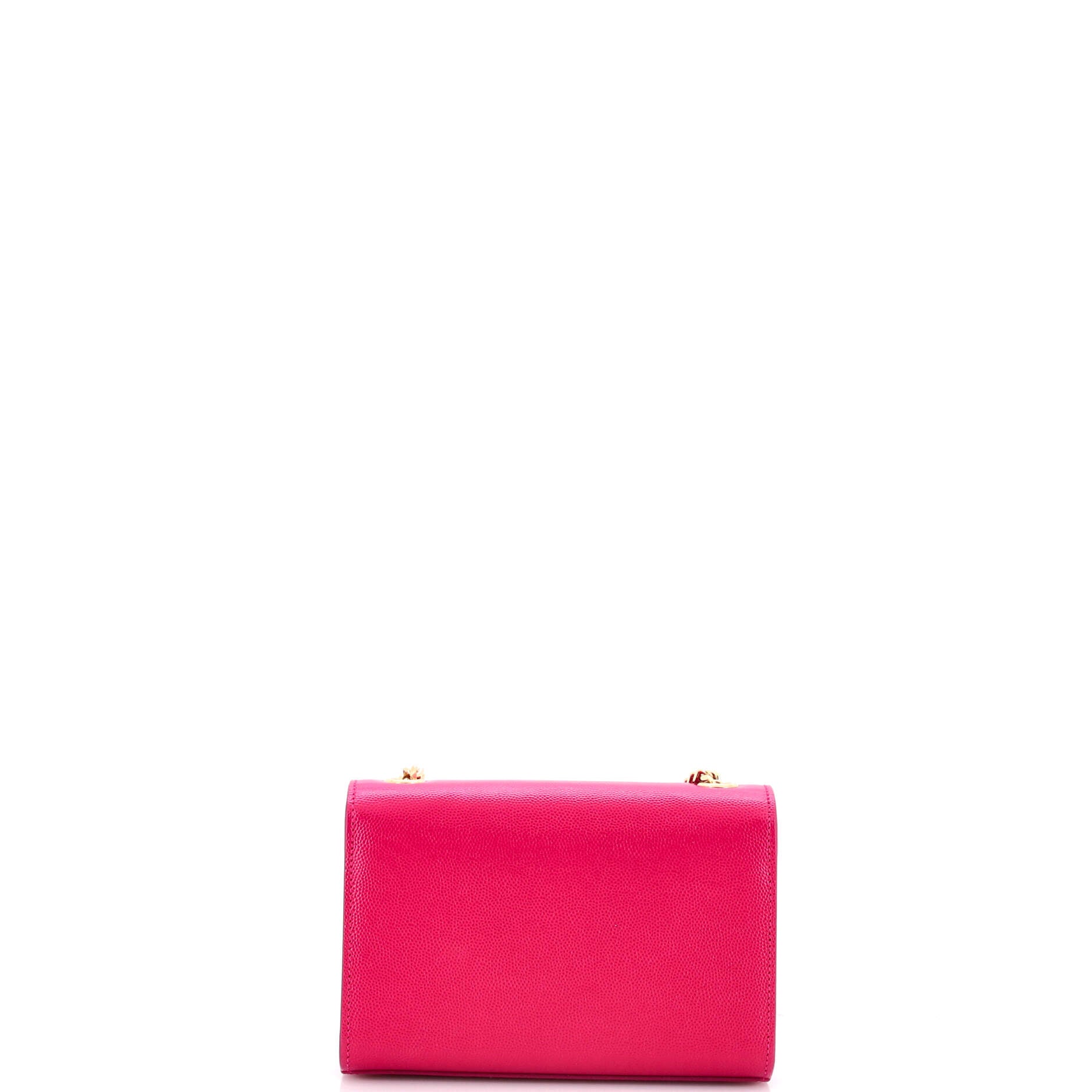 Classic Monogram Crossbody Bag Grainy Leather Small
