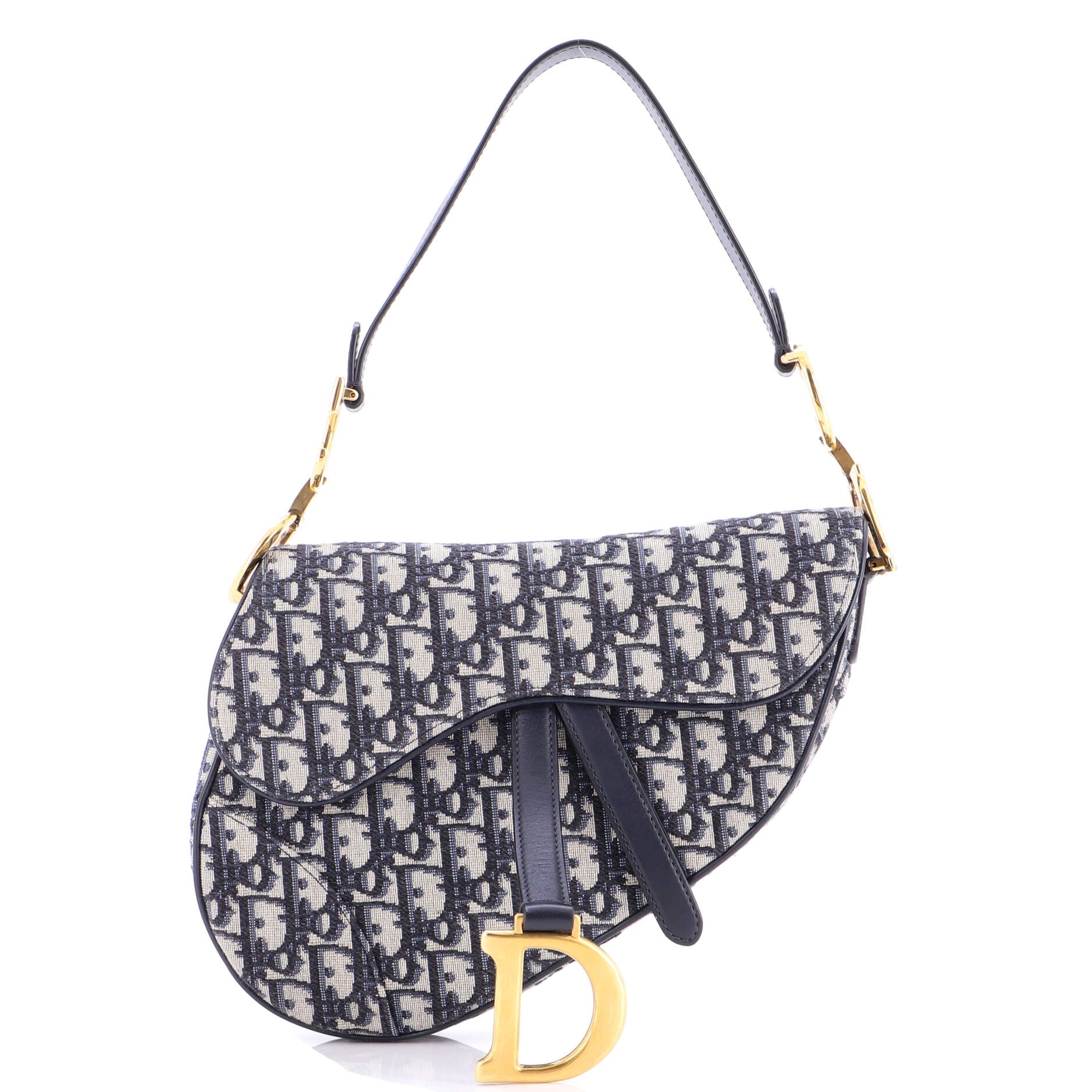 Saddle Handbag Oblique Canvas Medium