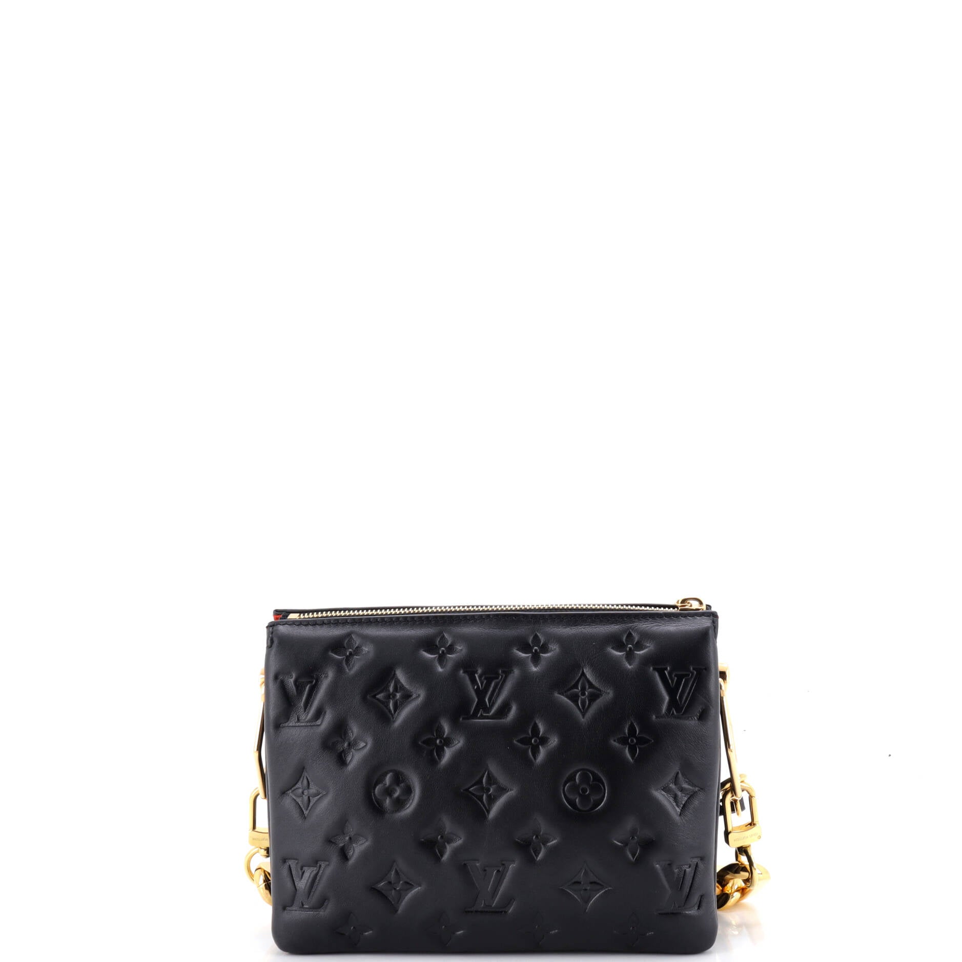 Coussin Bag Monogram Embossed Lambskin BB