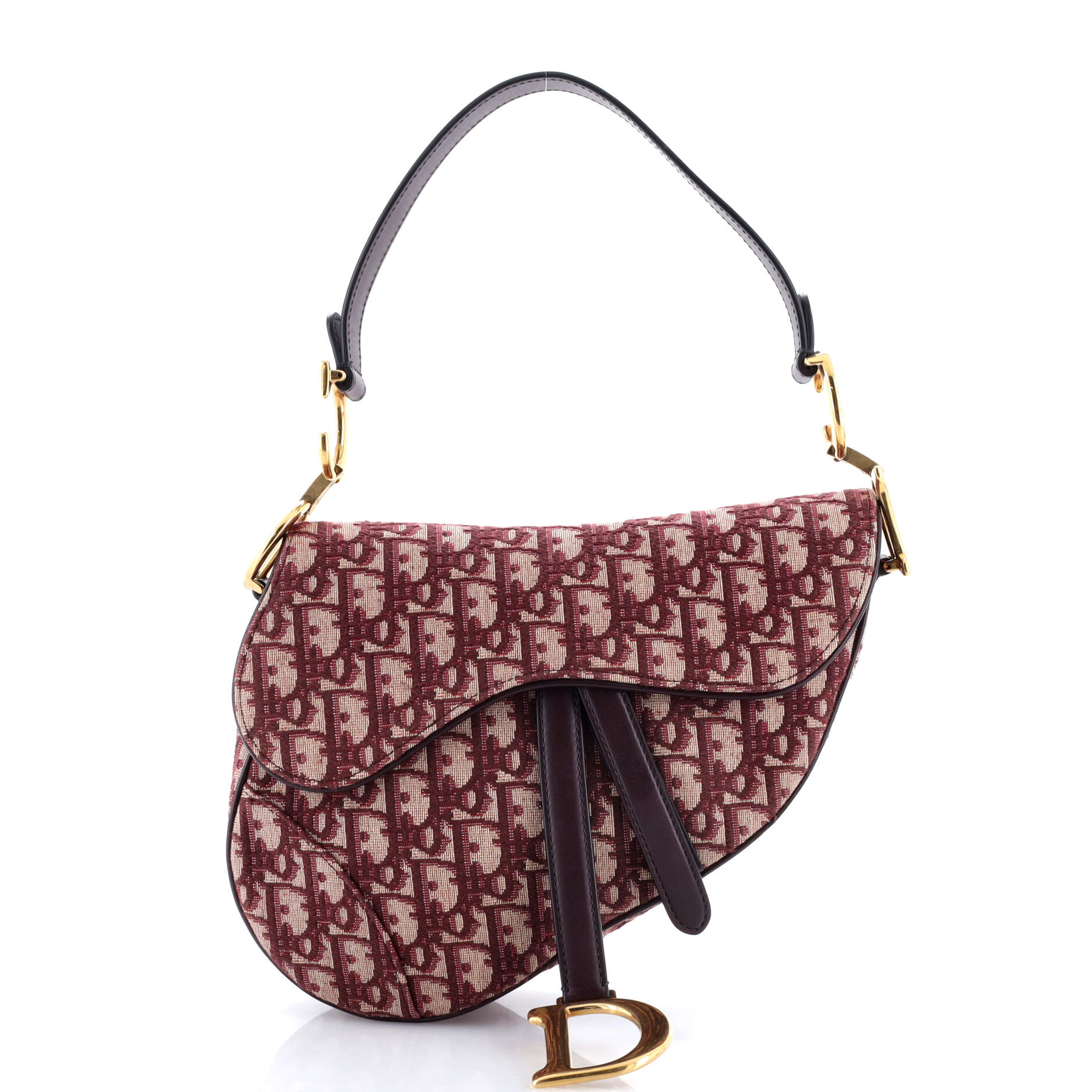 Saddle Handbag Oblique Canvas Medium