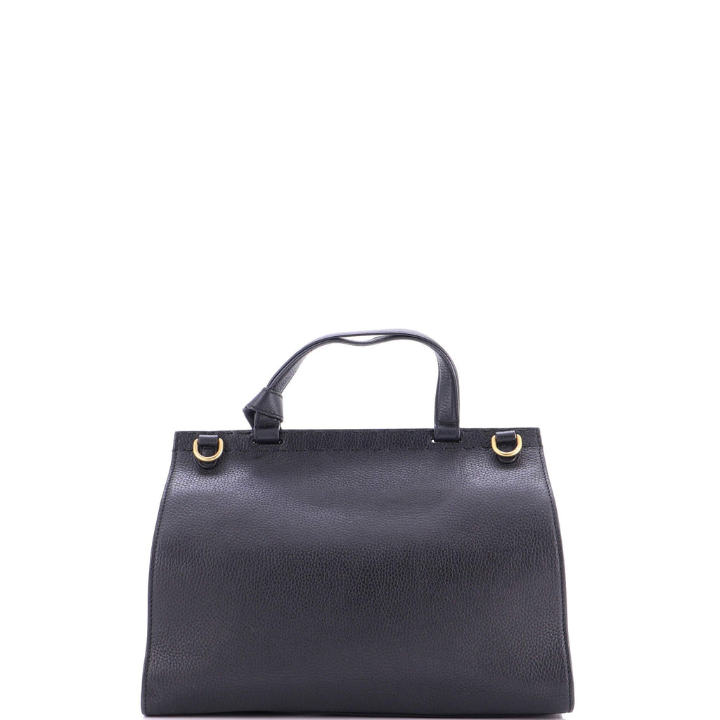 GG Marmont Top Handle Bag Leather Small