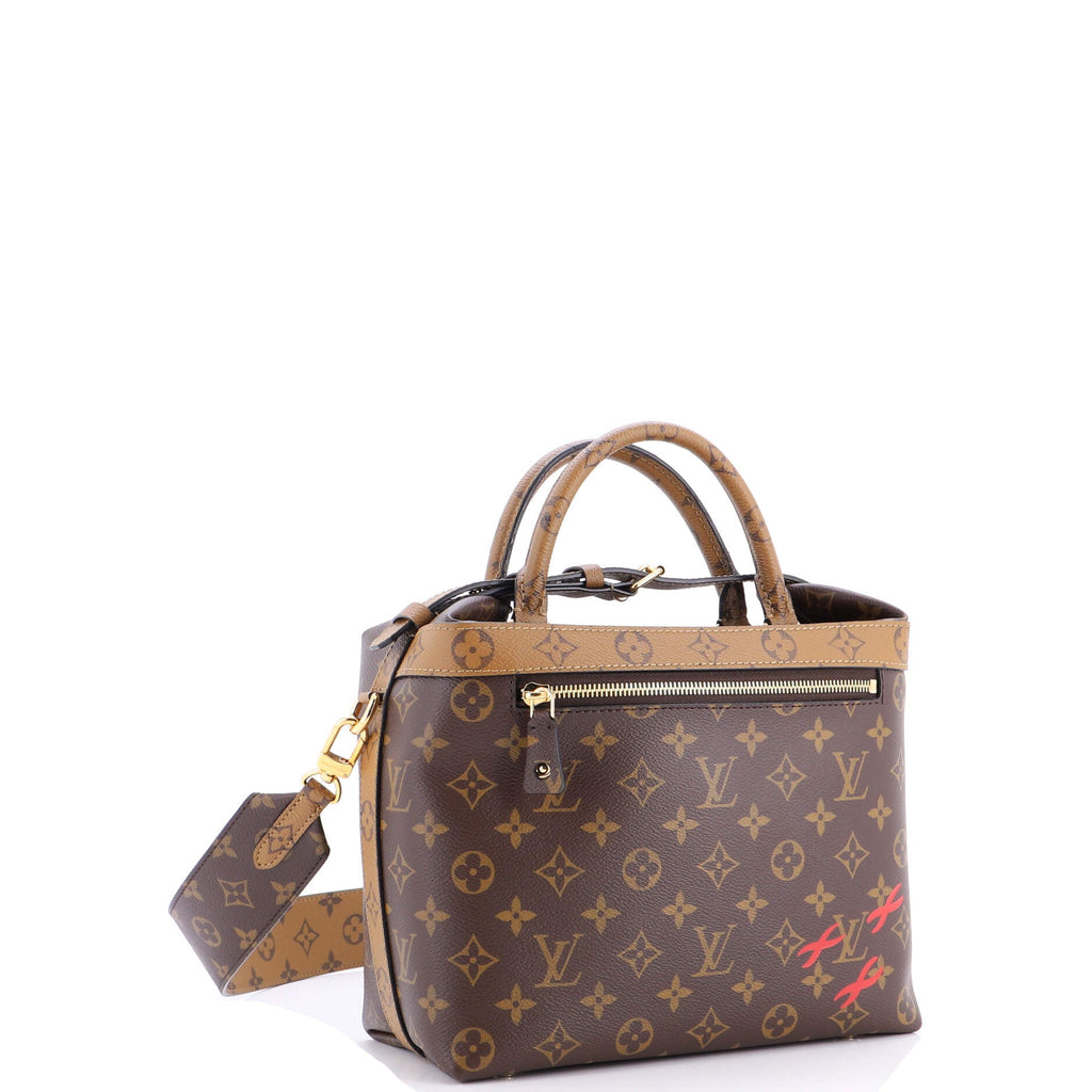City Cruiser Handbag Reverse Monogram Canvas PM
