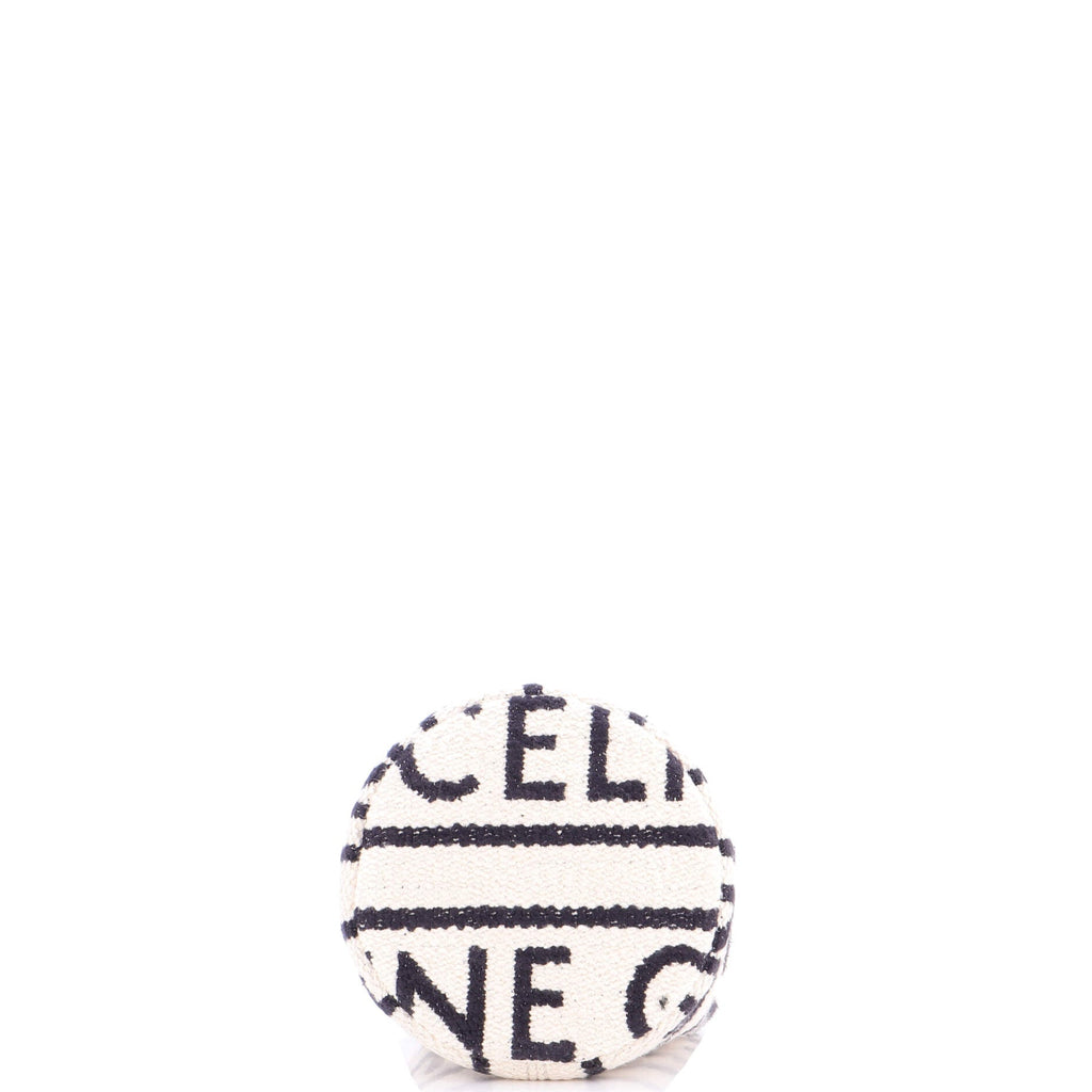 Drawstring Bucket Bag Logo All Over Textile Teen