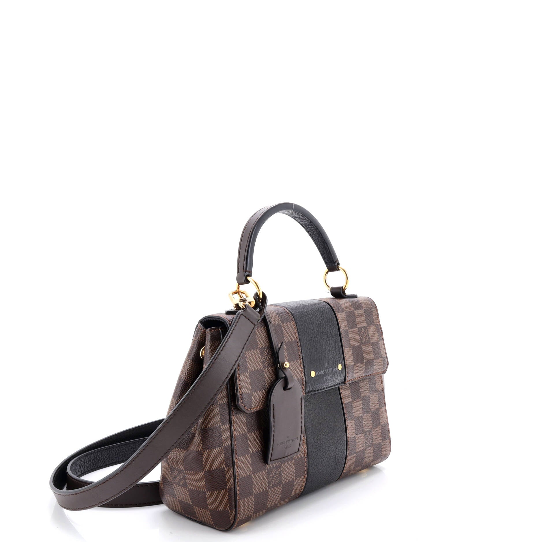 Bond Street Handbag Damier with Leather BB