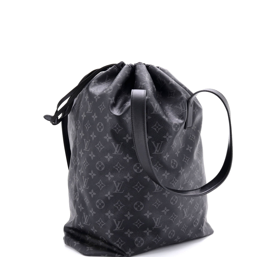 Cabas Light Drawstring Bag Monogram Eclipse Canvas