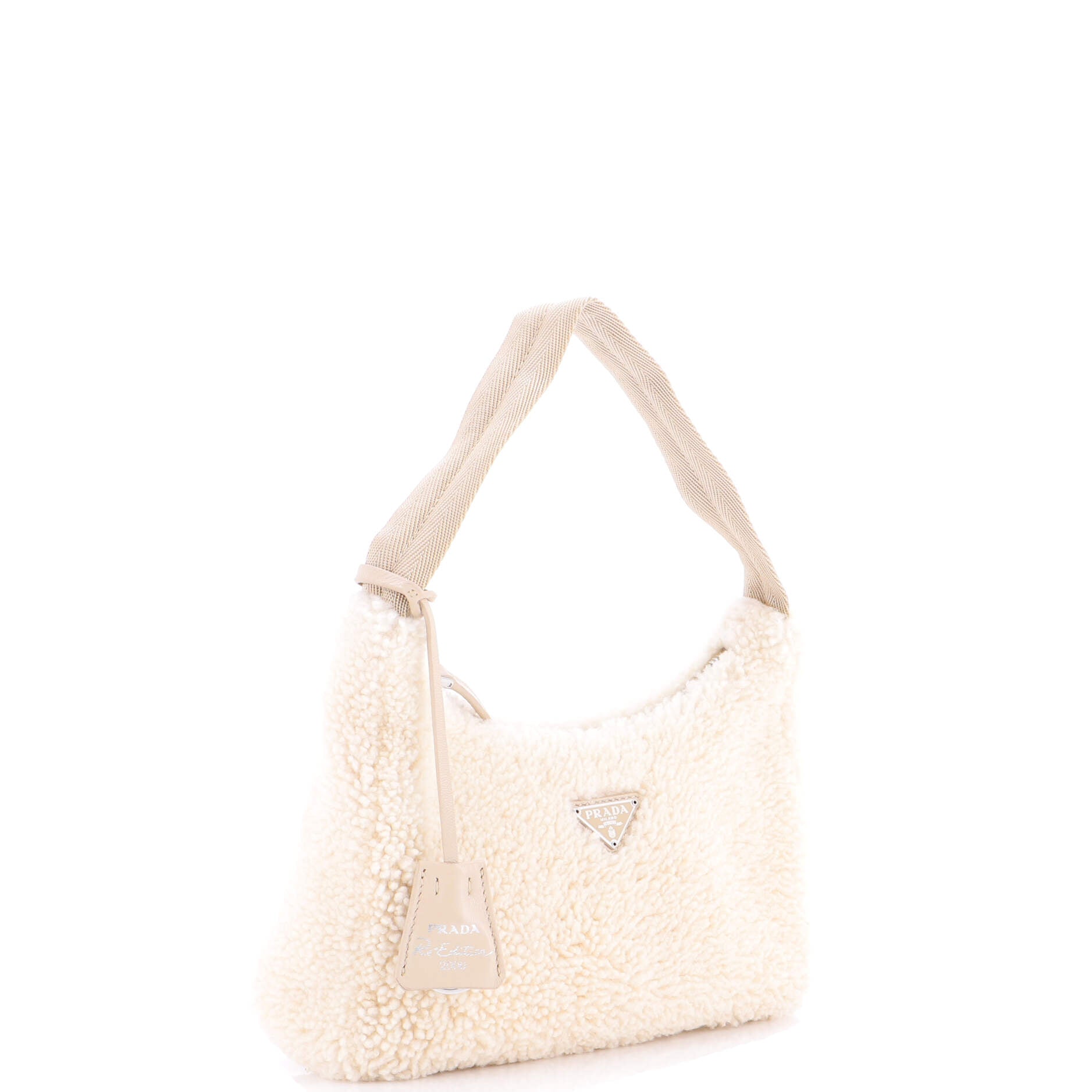 Re-Edition 2000 Hobo Shearling Mini