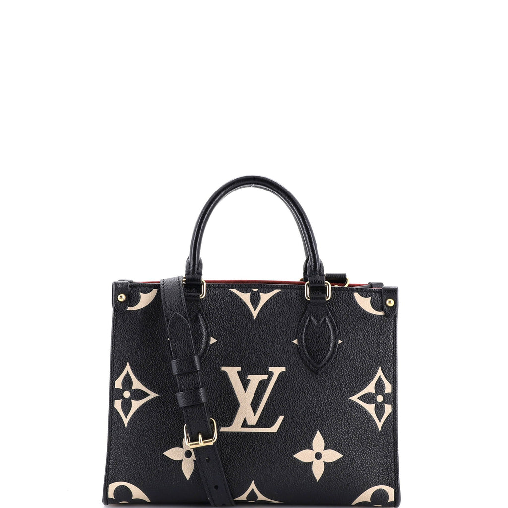 OnTheGo Tote Bicolor Monogram Empreinte Giant PM