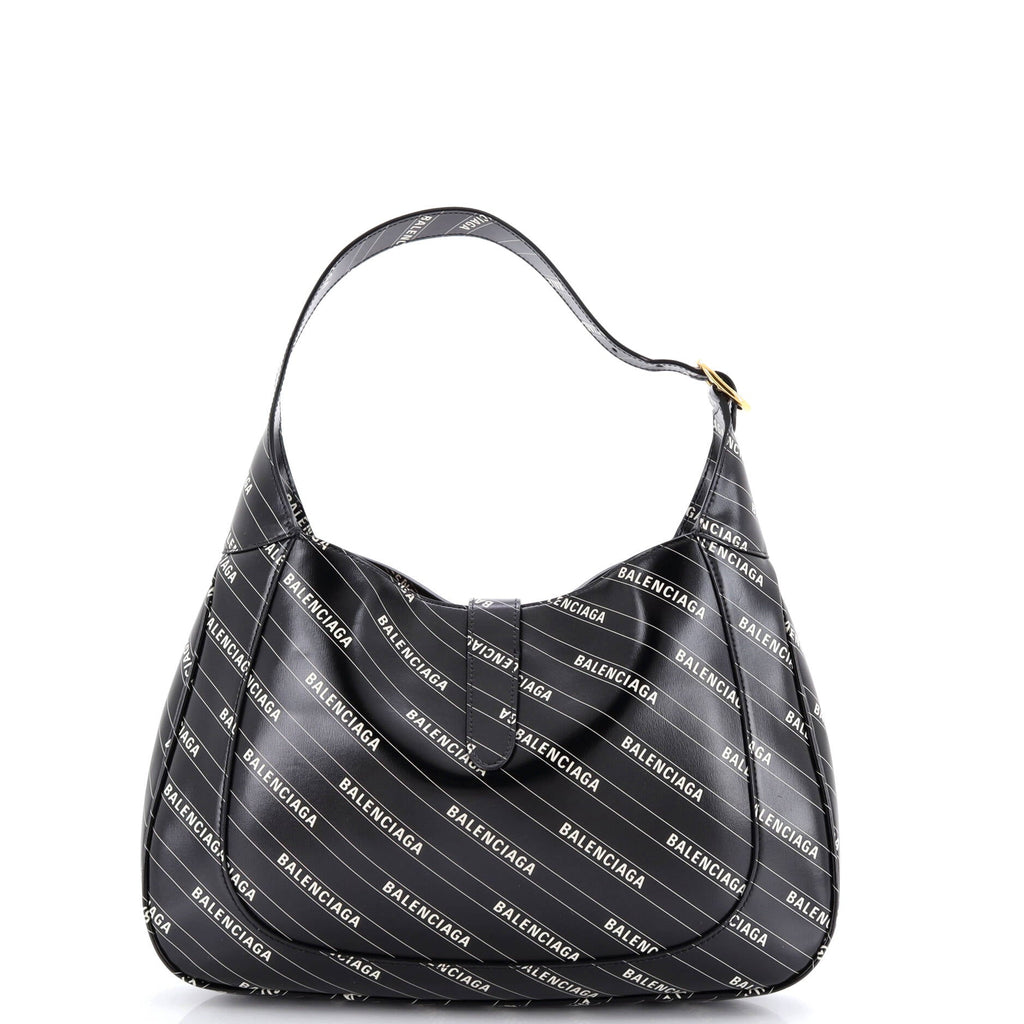x Balenciaga The Hacker Project Jackie 1961 Hobo Printed Leather Medium