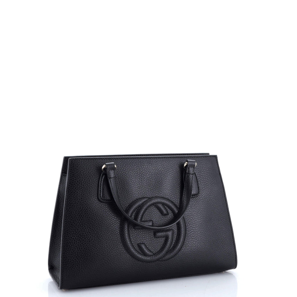 Soho Convertible Top Handle Satchel Leather Medium