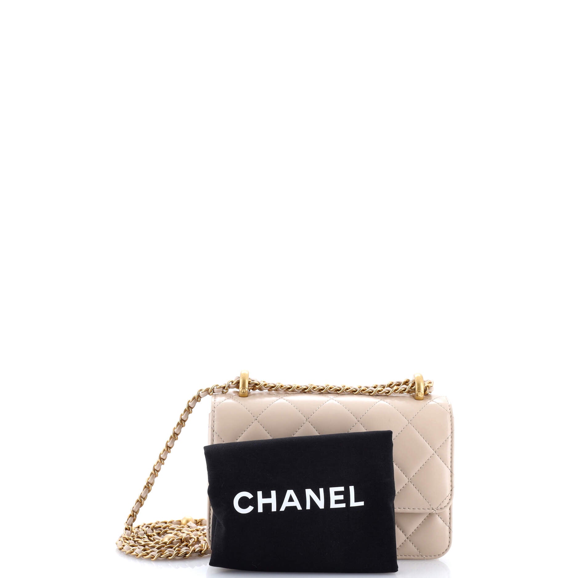Perfect Fit Flap Bag Quilted Calfskin Mini