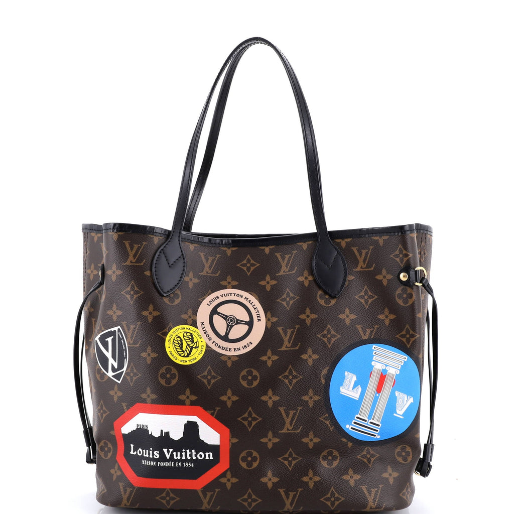 Neverfull NM Tote Limited Edition World Tour Monogram Canvas MM